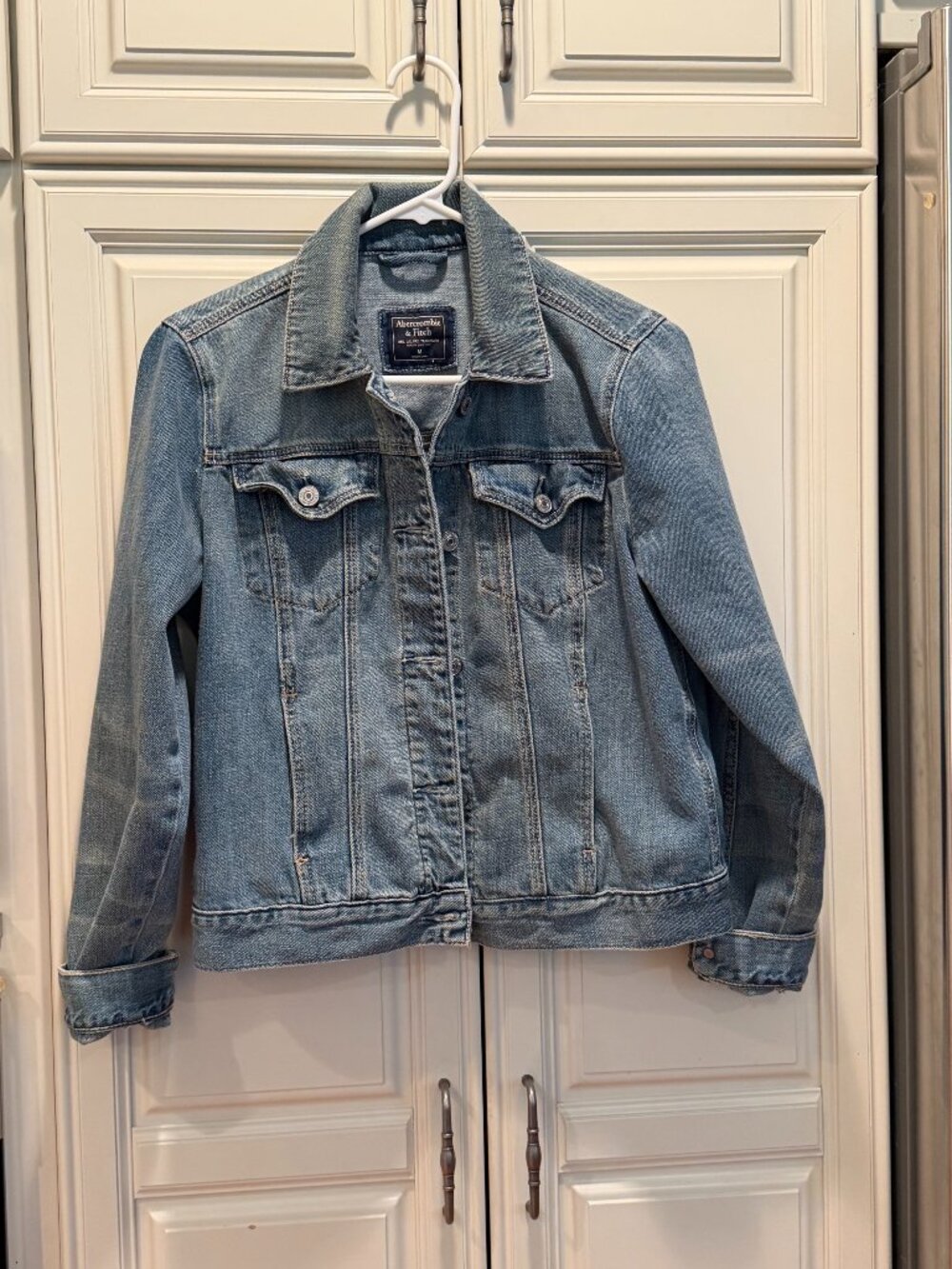Abercrombie & Fitch Denim Jean Jacket - Medium